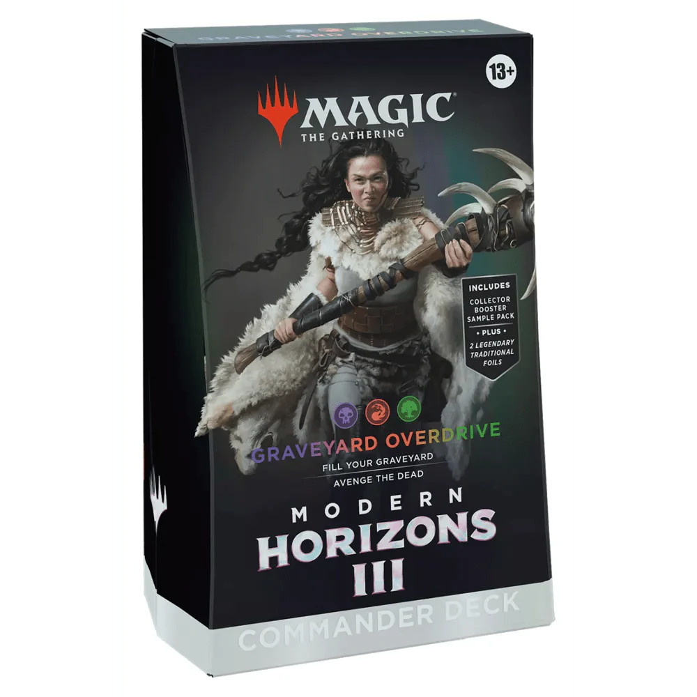 Graveyard Overdrive Commander Deck Modern Horizons 3 Magic Ingles